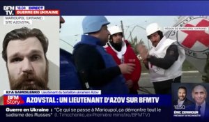 Azovstal: "Nous ne savons pas si les personnes évacuées sont arrivées saines et sauves", affirme un militaire ukrainien