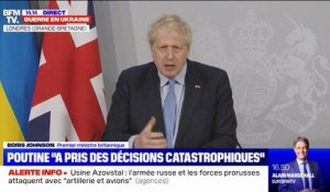 Boris Johnson: "En 2014, lors de l'annexion de la Crimée, nous n'avons pas imposé les sanctions que nous aurions dû imposer"