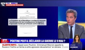 Emmanuel Macron appelle Vladimir Poutine à "permettre la poursuite des évacuations de l'usine d'Azovstal" à Marioupol