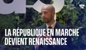 le parti présidentiel LREM change de nom et devient "Renaissance" annonce Stanislas Guerini