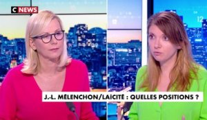«Jean-Luc Mélenchon est dangereux au regard de son projet politique», lance Aurore Bergé