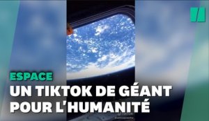 L'astronaute Samantha Cristoforetti filme le premier TikTok depuis l'espace