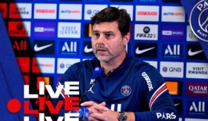 Replay : Conférence de presse de Mauricio Pochettino avant Paris Saint-Germain - ESTAC Troyes