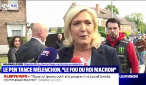 Marine Le Pen de retour en campagne à Hénin-Beaumont