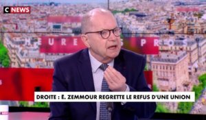 Philippe Bilger : «Éric Zemmour est un mélange de brutalité et de naïveté, il n’est plus très bien placé pour réclamer cette union des droites après avoir traîné dans la boue le Rassemblement National»