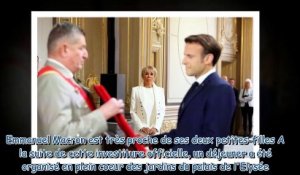 Emmanuel Macron - une photo inédite du Président avec les petits-enfants de Brigitte dévoilée (1)