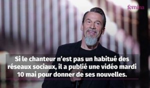 Florent Pagny donne de ses nouvelles dans une vidéo poignante