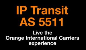 Orange IP Transit 5511 solution