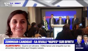 "Je ne changerai rien à la campagne que j'avais prévue": la rivale Nupes d'Éric Zemmour réagit à la candidature du polémiste