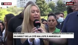 "Morandini Live" en direct de la cité Kalliste à Marseille: Rose Ameziane, présidente de Mouvterritoires, accuse en direct Samia Ghali de vivre sur l’argent public depuis 20 ans et déclenche la colère de la maire-adjointe - VIDEO