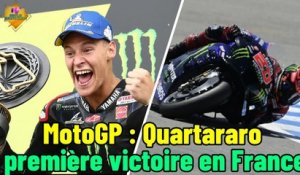 MotoGP : Quartararo -première victoire en France