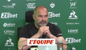 Dupraz : « On a 50 % de chances de se maintenir » - Foot - L1 - ASSE