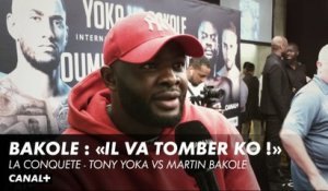 Martin Bakole : "Il va tomber KO" - Boxe La conquête