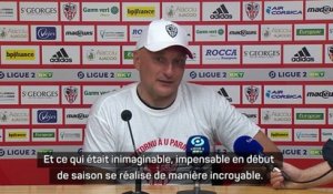 38e j. - Pantaloni : "La montée en Ligue 1 ? Inimaginable, impensable en début de saison"