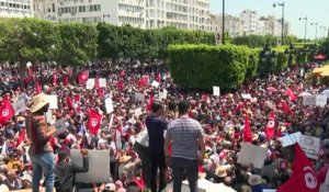 Tunisie : manifestation d'un nouveau "front" politique contre le président Saied