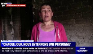 "Chaque jour, nous mettons une personne dans une tombe": une habitante de Marioupol témoigne