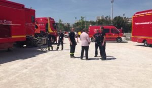 Exercice catastrophe : Domino22 s'installe à Martigues