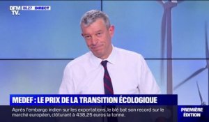 Transition écologique: le Medef chiffre le coût des investissements nécessaires pour décarboner l'économie française
