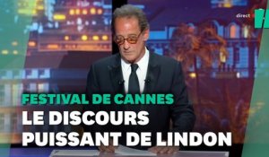 Au Festival de Cannes 2022, le discours d'ouverture de Vincent Lindon