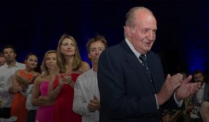 L'ancien roi espagnol Juan Carlos Ier est en visite dans son pays