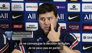 Transferts - Pochettino : "Je ne connais pas la décision de Kylian"