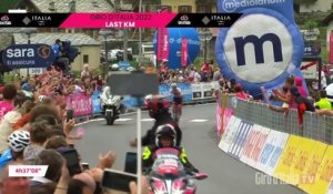 Tour d'Italie 2022 - Giulio Ciccone gagne la 15e étape, Guillaume Martin retrouve le top 10