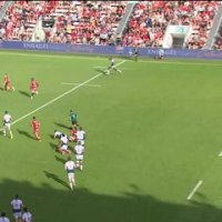 TOP 14 - Essai de Aminiasi TUIMABA (SP) - RC Toulon - Section Paloise - Saison 2021/2022