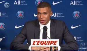 Mbappé : «Je suis Français et j'ai choisi de rester dans mon pays» - Foot - L1 - PSG