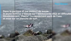 Deux adolescents sauvés de la noyade par un moniteur de surf  au Pays Basque