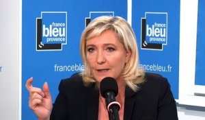 Marine Le_Pen, invitée de France Bleu Provence