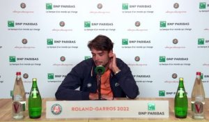 Roland-Garros 2022 - Grégoire Barrère : "Je ne suis pas vraiment déçu après ce match contre John Isner !"