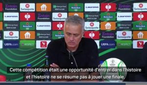 Finale - Mourinho : "Nous entrons dans l'histoire"