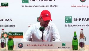 Roland-Garros - Djokovic : “J'ai hâte de relever le prochain défi”