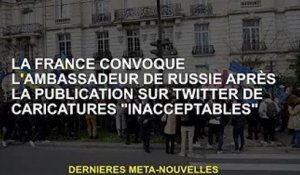 La France convoque l'ambassadeur de Russie après avoir tweeté une caricature "inacceptable"