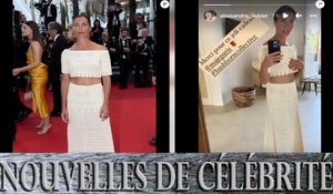 Cannes 2022 : Alessandra Sublet dévoile son ventre... accompagnée de son jeune ex Jordan !