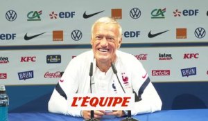 Deschamps : «Kylian (Mbappé) peut encore grandir en Ligue 1» - Foot - Bleus