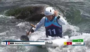 le replay du slalom C1 - Canoë kayak - ChE