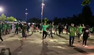 Barrages - Saint-Étienne, la colère des supporters