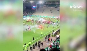 Football : après les heurts au stade de France, le stade Geoffroy-Guichard s’enflamme à son tour