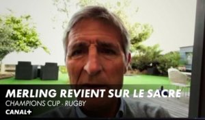 Vincent Merling revient sur le sacre européen de la Rochelle - Rugby