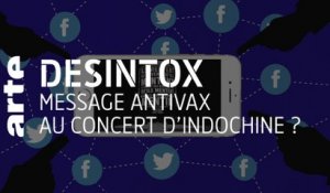 Message antivax au concert d’Indochine ? | Désintox | ARTE