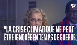 "La crise climatique ne peut être ignorée, même en temps de guerre, déclare la directrice du PNUE