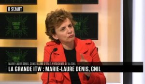 SMART TECH - La grande interview de Marie-Laure Denis (CNIL)