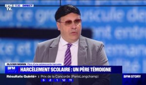 Harcèlement scolaire: "La direction de l'établissement n'a rien fait", Olivier Morin, père d'une adolescente harcelée, témoigne sur BFMTV