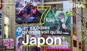 7 choses qu'on ne voit qu'au Japon