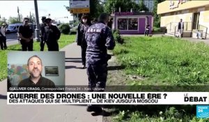 Guerre des drones en Ukraine : les attaques se multiplient de Kiev jusqu'à Moscou