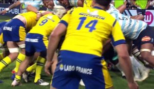 TOP 14 - Essai de Baptiste JAUNEAU (ASM) - ASM Clermont - Racing 92 - Saison 2022-2023