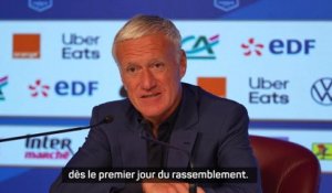 Didier Deschamps : "C'est mieux pour les joueurs de disputer les finales de Coupes d'Europe"