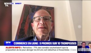 Promotions trompeuses sur internet: "Il faut que l'information du consommateur soit claire pour savoir à quoi on compare" pour François Momboisse (FEVAD)