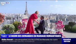 À Paris, l'essor du business pour les demandes en mariage scénarisées